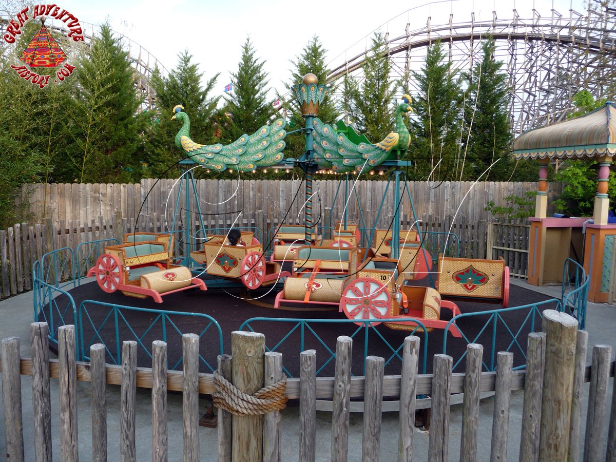 Kiddie Scrambler At Six Flags Great Adventure