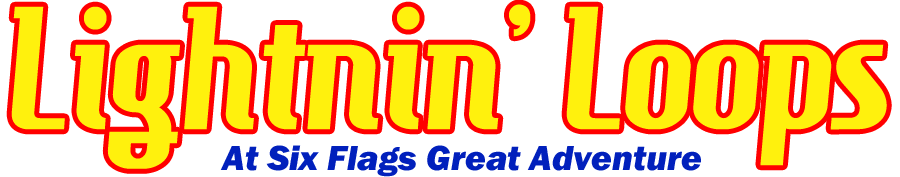 Lightnin' Loops At Six Flags Great Adventure