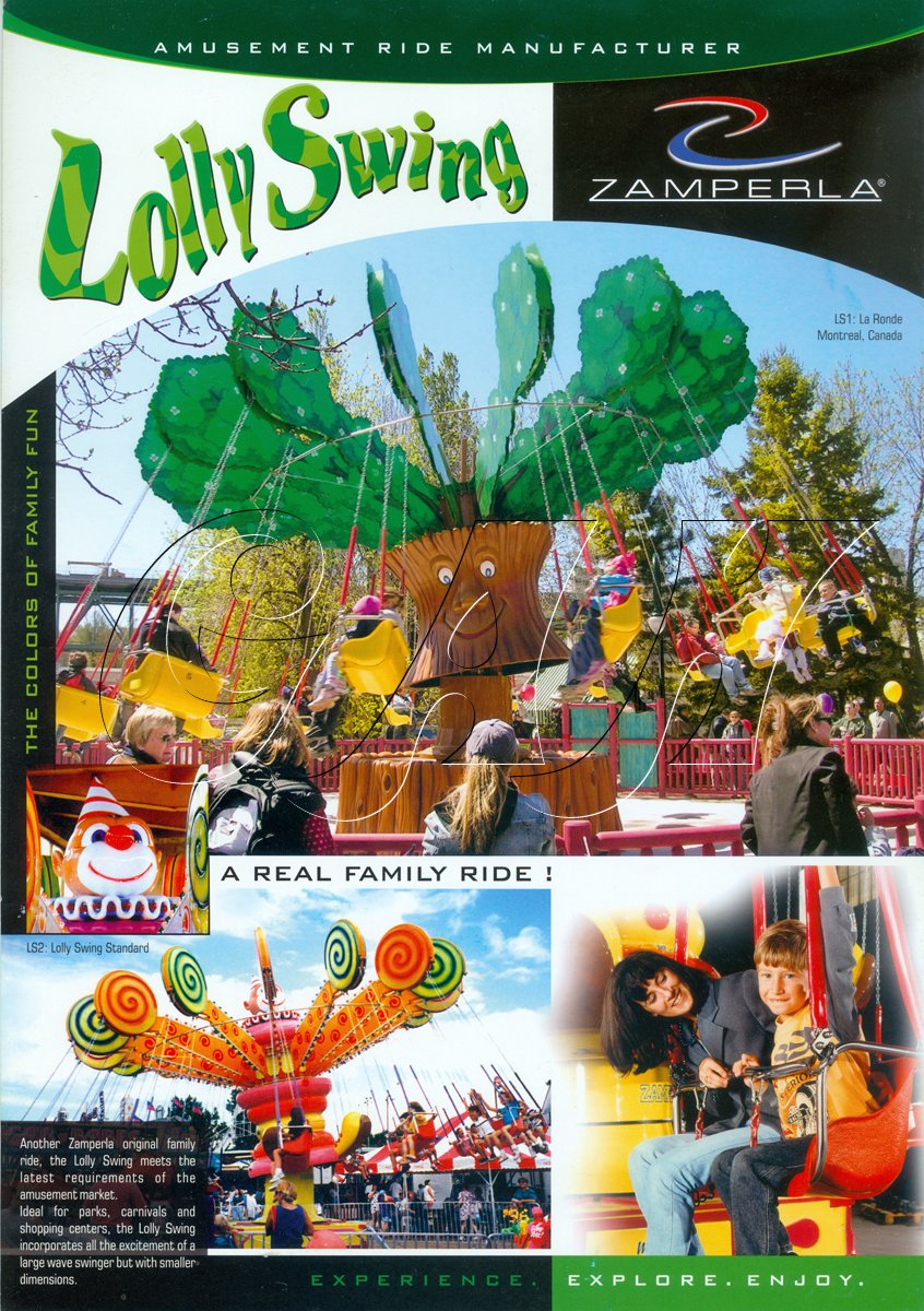Taz Tornado Swings At Six Flags Great Adventure